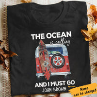 Personalized Surfing T Shirt JN161 65O65 thumb 1