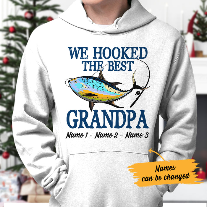 Personalized Fishing Dad   Hoodie MY271 65O36 1