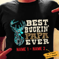 Personalized Buckin Dad Hunting T Shirt MY147 81O34 thumb 1