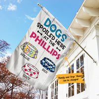 Personalized Dog Gardening Garden Flag JL81 73O58 thumb 1