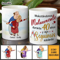 Personalized Spanish Molestándonos Mutuamente Durante Mug 30966 thumb 1