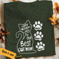 Personalized Cat Mom Happy Mother's Day T Shirt FB203 81O53 thumb 1