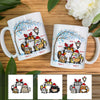 Personalized Fluffy Cats Christmas  Mug OB283 30O53 1