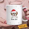 Personalized Everything Tastes Better with Dog Hair Christmas Mug NB262 67O53 1