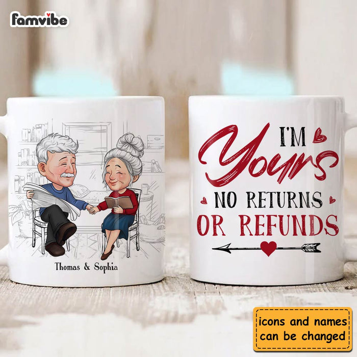 Personalized Couple Gift I'm Yours No Returns Or Refunds Mug 31121 1