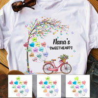 Personalized Mom Grandma Sweetheart Bike T Shirt AP72 30O58 thumb 1