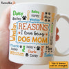 Personalized Gift For Dog Mom Word Art Mug 32055 1