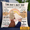 Personalized Couple The Day I Met You Pillow 22698 1