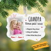 Personalized Grandpa & Grandma Definition Benelux Ornament NB241 95O34 1