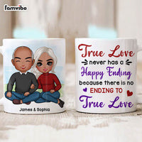 Personalized Couple Gift There Is No Ending To True Love Mug 31239 thumb 1