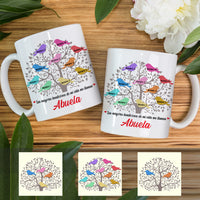 Personalized Spanish Mamá Abuela Family Tree Mom Grandma Mug AP132 65O36 thumb 1