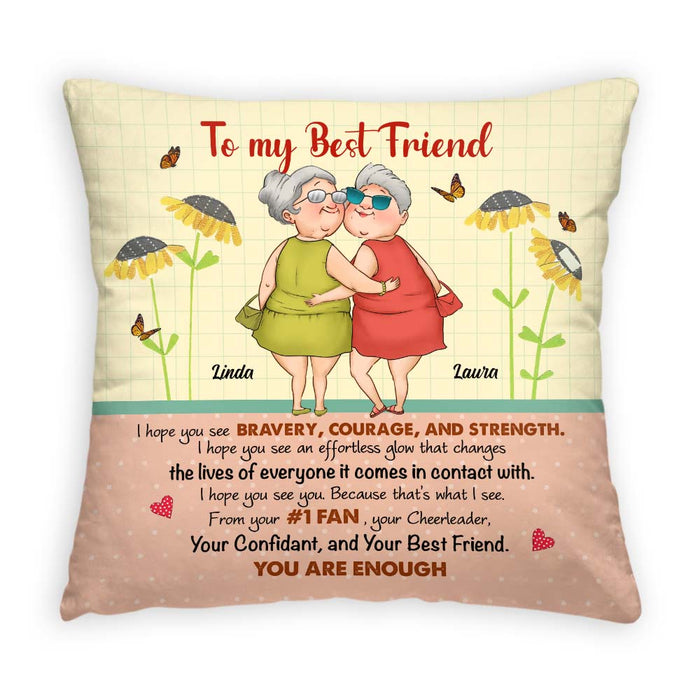 Personalized Gift For Friend You Are Enough Pillow 31114 1