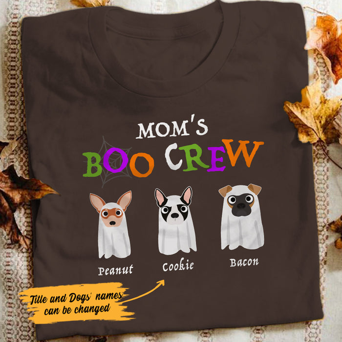 Personalized Boo Crew Dog Halloween T Shirt JL242 73O53 1