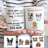 Personalized Dog Mom Dad Happy Day Mug FB231 95O53 1
