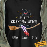 Personalized Halloween Grandma Witch T Shirt JL172 65O34 thumb 1