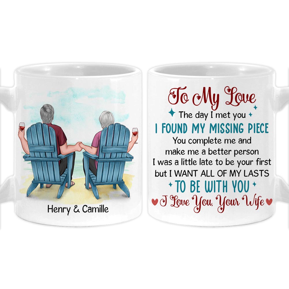 Personalized Couples Gift The Day I Met You Mug 31123 Primary Mockup