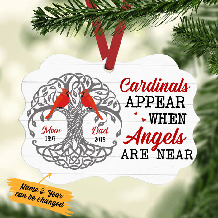 Personalized Angels Are Near Memorial Benelux Ornament SB234 30O34 1