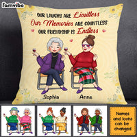Personalized Gift For Old Friends Our Friendship Is Endless Pillow 30277 thumb 1