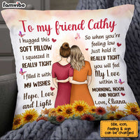 Personalized To My Old Friends Hug This Pillow OB241 36O34 thumb 1