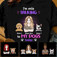 Personalized Dog Mom Grandma T Shirt JN181 95O58 thumb 1