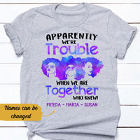 Personalized BWA Trouble When Together T Shirt JL231 95O58 thumb 1