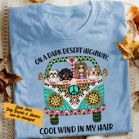 Personalized Cool Wind In My Hair Dog T Shirt MR152 73O36 thumb 1