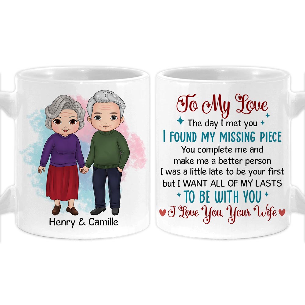 Personalized Couples Gift The Day I Met You Mug 31117 Primary Mockup
