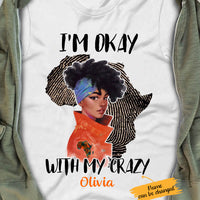 Personalized BWA Okay With Crazy T Shirt JL302 65O65 thumb 1