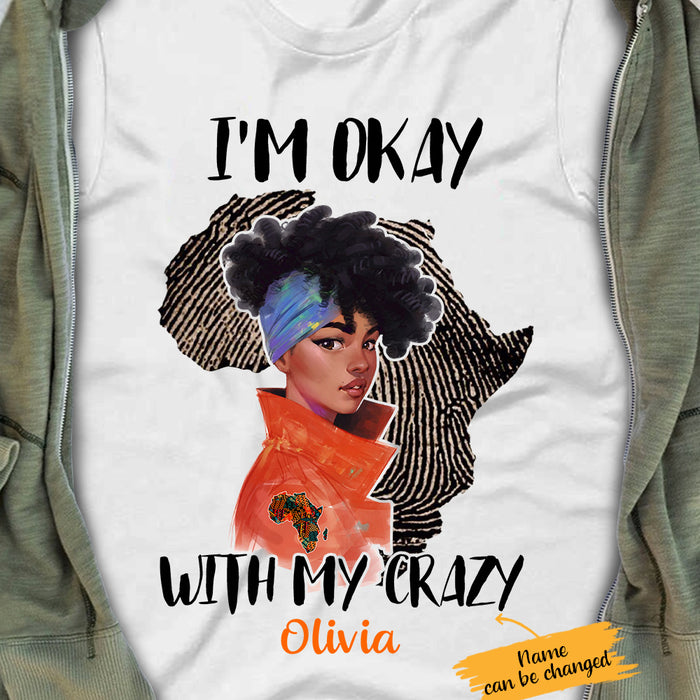 Personalized BWA Okay With Crazy T Shirt JL302 65O65 1