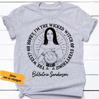 Personalized Halloween Wicked Witch of Everything White T Shirt JL202 67O36 thumb 1