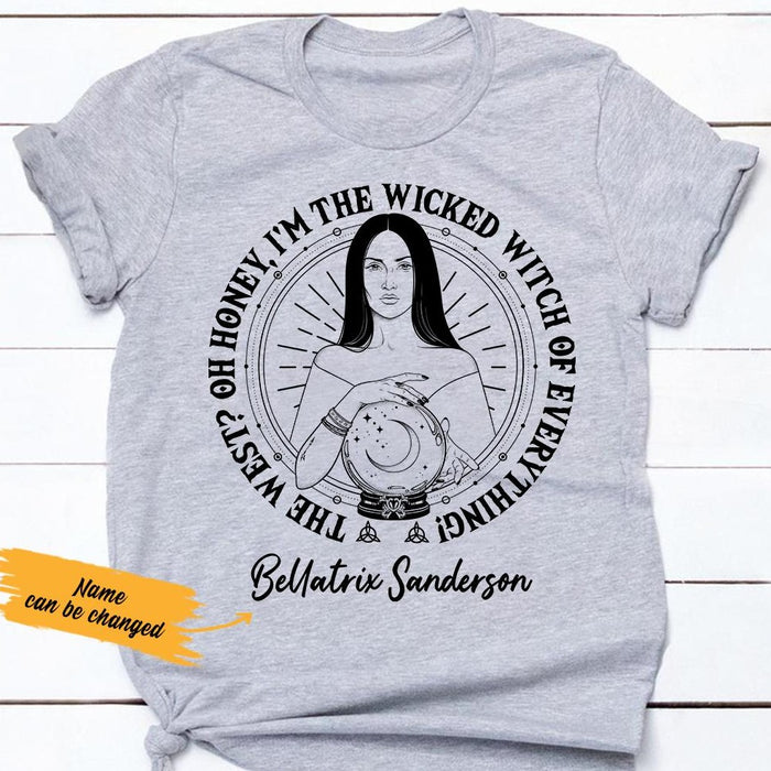 Personalized Halloween Wicked Witch of Everything White T Shirt JL202 67O36 1