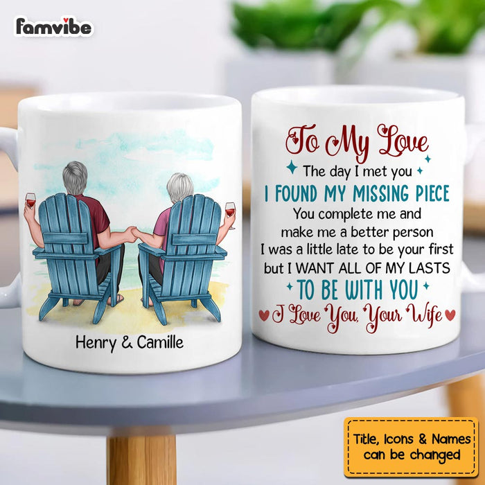 Personalized Couples Gift The Day I Met You Mug 31123 1