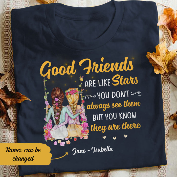 Personalized Girl Friends Like Star T Shirt AG71 67O58 1