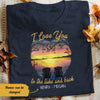 Personalized Lake Husband Wife T Shirt JL22 85O58 1