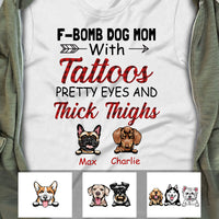 Personalized Dog Mom T Shirt OB261 87O34 thumb 1