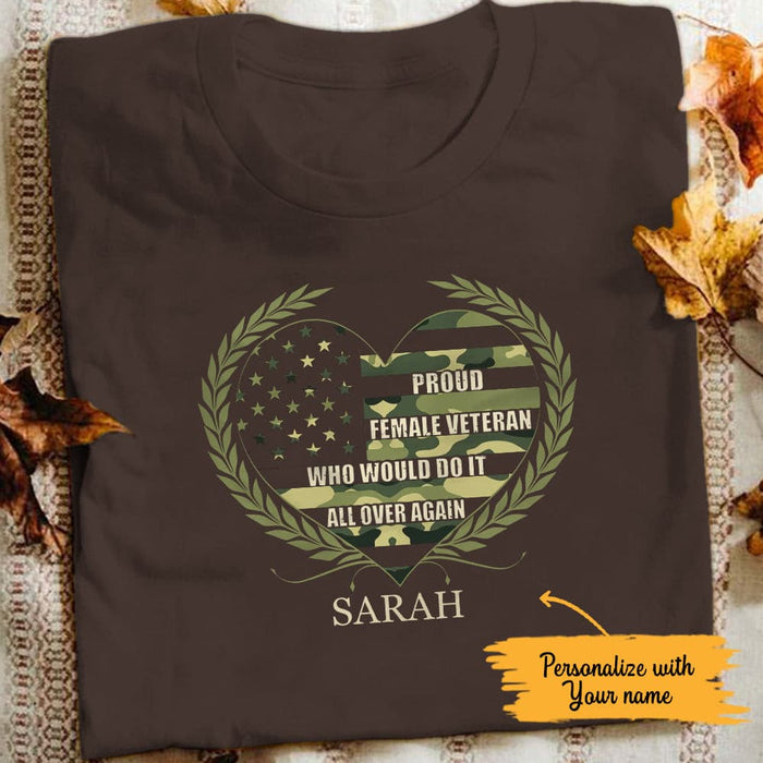 Personalized Female Veteran T Shirt JN43 95O65 1