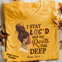Personalized BWA Locs Roots Run Deep T Shirt SB11 95O53 thumb 1