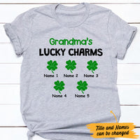 Personalized Grandma Irish St Patrick's Day T Shirt JR272 67O47 thumb 1
