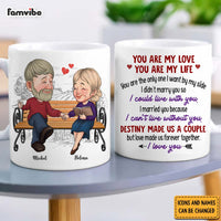 Personalized Couple Gift You Are My Love You Are My Life Mug 31269 thumb 1
