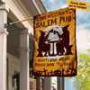 Personalized Halloween Witch Salem Pub Flag JL201 95O34 1