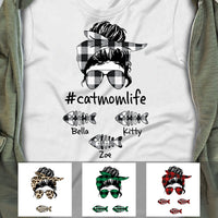 Personalized Dog Cat Mom Life T Shirt OB201 30O57 thumb 1