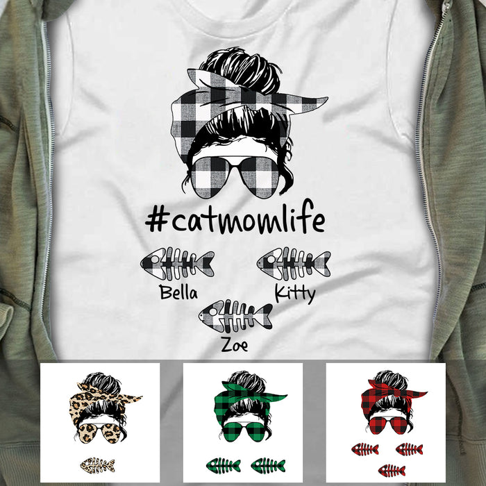 Personalized Dog Cat Mom Life T Shirt OB201 30O57 1