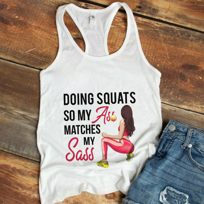 Gym Racerback Tank JL95 85O34 1