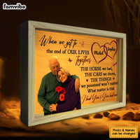 Personalized Couple Gift  We Get To Picture Frame Light Box 31362 thumb 1