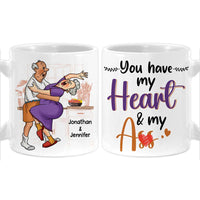 Personalized Couple You Have My Heart Mug 31076 thumb 1