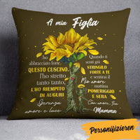 Personalized Mom Grandma Italian Mamma Nonna Tree Pillow AP86 95O60 (Insert Included) thumb 1