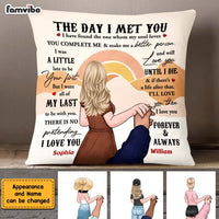 Personalized Couple The Day I Met You Pillow 22698 thumb 1