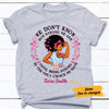 Personalized Breast Cancer BWA How Strong We Are T Shirt AG102 67O57 1