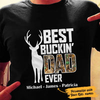 Personalized Dad Hunting  T Shirt AP2001 87O53 thumb 1