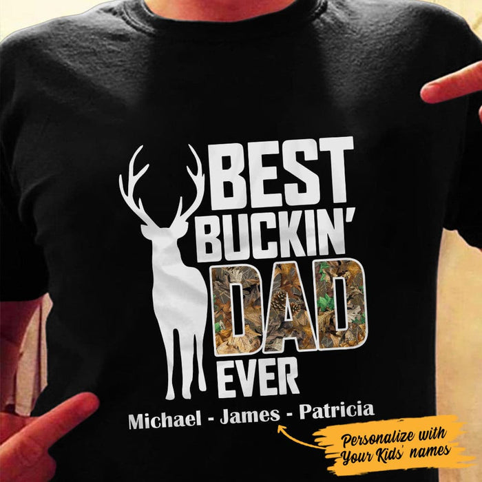 Personalized Dad Hunting  T Shirt AP2001 87O53 1